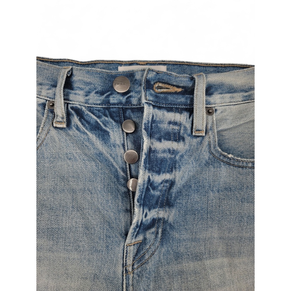 Frame Womens 25 Skinny Jeans Cotton Blue‎ Le Original Mid Rise Denim - Picture 4 of 6